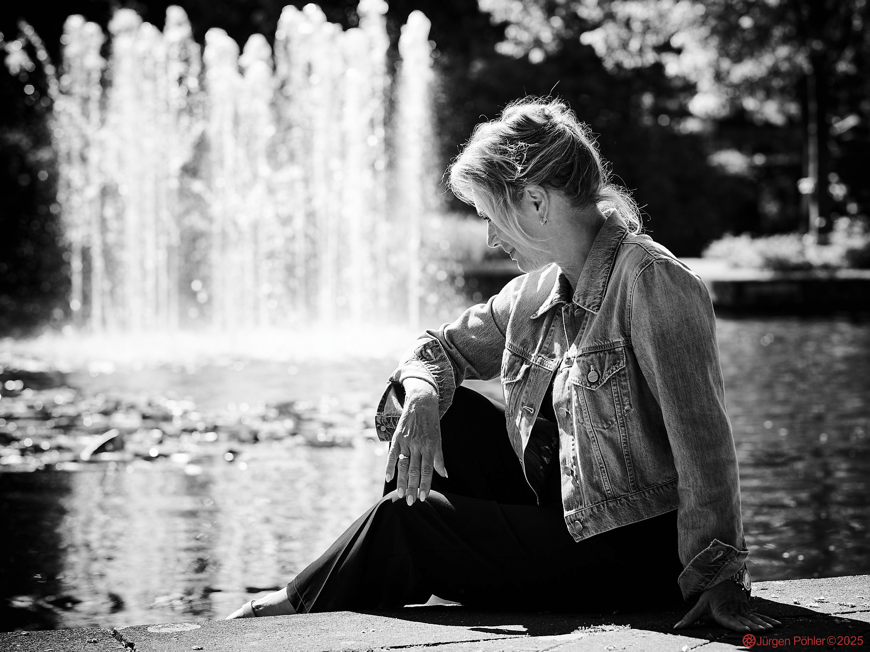 Streetportrait in Mülheims Garten an der Ruhr